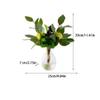 BABETT Artificial Small Bonsai Tree Simulation Flower Decoration Living Room Decoration Table Bouquet Vase Wash Table Bathroom Floral Decoration Living Room Fake Plant Greenery Decor view 2