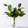 BABETT Artificial Small Bonsai Tree Simulation Flower Decoration Living Room Decoration Table Bouquet Vase Wash Table Bathroom Floral Decoration Living Room Fake Plant Greenery Decor view 4