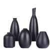 MOooy Ceramic Vase Set Small Flower Vases,Modern Boho Home Decor,Decorative Vase for Pampas Grass&Dried Flowers,idea Shelf,Table,Bookshelf Entryway (Five Piece Set) view 1