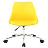 Gaming chair , Office Chair Gaming Chair Desk Chair Armless Office Desk Chair With Wheels Mid Back PU Leather Computer Chair Adjustable Swivel Task Chair For Home Office Computer Chair Home Office Des view 1