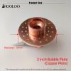 HOOLOO 2" Red Copper Bubble Plate for 2" Distillation Column (2 inches-Cu) view 2