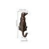 ENGENDER Wall Coat Rack Wall Mounted Coat Hook, Animal Single Hook, Can Be Used to Hang Clothes Hat Keys, Decorate The Room in Rustic Style Coat Rack Wall Mounted view 3