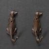 ENGENDER Wall Coat Rack Wall Mounted Coat Hook, Animal Single Hook, Can Be Used to Hang Clothes Hat Keys, Decorate The Room in Rustic Style Coat Rack Wall Mounted view 4