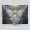 ON1E Angel Wings Wall Art Tapestry Aesthetic Decor Home Hanging for Living Room Bedroom (60"x80") view 2