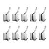 ENGENDER Wall Coat Rack Coat Rack Wall Mount, Rail Coat Hook, Stainless Steel Hook, Wall Mount Coat Rack, Silver, Coat Hook Without Drilling Coat Rack Wall Mounted (Color : A) view 1