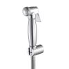 High Pressure Chrome Cloth Diaper Sprayer Kit Round Toilet Sprayer Wall Mounted Brass Handheld Bidet Sprayer Toilet Kit view 1