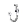 Bidet Sprayer kit for Toilet Diaper Bidet Toilet Sprayer Toilet Bidet Sprayer Handheld Bathroom Shower Head Hose 3.5M Telescopic Hose Water Divider with Bracket,Chrome view 1