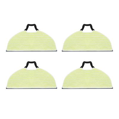 EtliN 4/8pcs Mop Pads Compatible with Shark RV2610WA AV2610WA Vacuum Cleaner Replacement Microfiber Soft Pads Dry and Wet Usage Compatible with Floor Cleaning(Color:4 Pack)