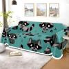 AQUNNEW Ultra Soft Durable Couch Cover Fits Any Sofa Ideal for 3 Cushion L Shape Futons Pet Friendly Outdoor Ready view 3