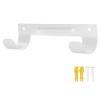 LIFTATAPA Ironing Board Hanger Wall Mount Ironing Board Holder Organizer Wall Rack for Laundry Rooms Space-Saving Storage Rack Hanging Shelf Hanger with Screws (White) view 1