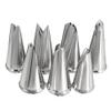 ETomey Cake Piping Nozzles Cake Decorating Tools, Piping Nozzle Cake Pastry Fondant Tools 7 Pcs Metal Stainless Steel Decorating Tip Leaves Icing Cream Piping Nozzles Cake Decorating Tips view 1