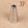 ETomey Cake Piping Nozzles Cake Decorating Tools, Piping Nozzle 3 pcs Cherry Blowwoms Cream Nozzles Confectionery Cake Making Tools Flower Piping Tips Cake Decorating Tips view 2