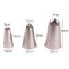 ETomey Cake Piping Nozzles Cake Decorating Tools, Piping Nozzle 3 pcs Cherry Blowwoms Cream Nozzles Confectionery Cake Making Tools Flower Piping Tips Cake Decorating Tips view 3