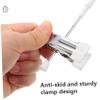 ABOOFAN 10pcs Skirt Hanger Clips Stainless Steel Pants Hangers for Jeans Non-Slip Design view 2