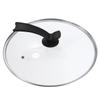 1PCS Pot Cover Silicone Cooking Utensils Stainless Steel Cookware Pot Lids Replacement Tempered Glass Lid Casserole Cookware Pot Top Stainless Steel Skillet Griddle Pasta Frying Pan view 1