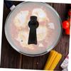 1PCS Pot Cover Silicone Cooking Utensils Stainless Steel Cookware Pot Lids Replacement Tempered Glass Lid Casserole Cookware Pot Top Stainless Steel Skillet Griddle Pasta Frying Pan view 3