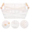 Storage Baskets for Home Organization Woven Baskets for Shelves Multifunctional Decorative Bins for Pantry Bathroom Living Nursery and Office view 3
