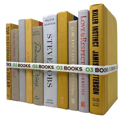 Farmhouse Decorative Hardcover Books, Rustic Theme, Bookshelf Dcor