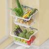 Countertop Fruit Basket 2 Tier Fruit Vegetable Basket For Kitchen,Wall Mounted Fruit And Vegetable Rack, Metal Wire Storage Baskets, 304 Stainless Steel Fruit And Vegetable Basket, For Kitchen, Pantry view 1