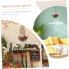 Amosfun Artificial Flower Hanging Basket Lifelike Peony Design for Indoor and Outdoor Decoration for Home Office and Garden Use view 4