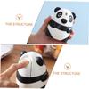 LABRIMP Panda Shaped Toothpick Holder Creative Cartoon Toothpick Box for Home Restaurant and Cafe Material Keeps Clean and Organized view 2
