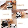 LABRIMP Panda Shaped Toothpick Holder Creative Cartoon Toothpick Box for Home Restaurant and Cafe Material Keeps Clean and Organized view 3
