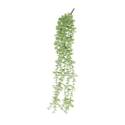 Amosfun 3pcs Artificial Eucalyptus Green Leaf Vine Hanging Plant Decorative Faux Foliage for Wedding and Easy Care Random Branch Style Bundle