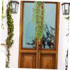 Amosfun 3pcs Artificial Eucalyptus Green Leaf Vine Hanging Plant Decorative Faux Foliage for Wedding and Easy Care Random Branch Style Bundle view 2