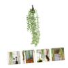 Amosfun 3pcs Artificial Eucalyptus Green Leaf Vine Hanging Plant Decorative Faux Foliage for Wedding and Easy Care Random Branch Style Bundle view 3