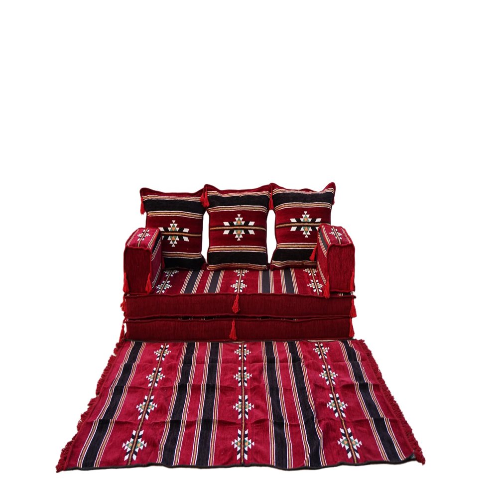 arabicsofa L Shaped Corner Arabic Floor Sofa Set  Moroccan Majlis Seating for Living Room