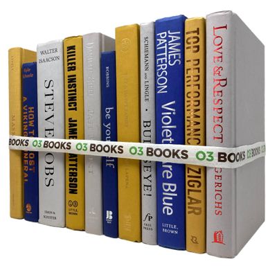 Gray Real Hardcover Books, Decorative Book Set, Home Dcor