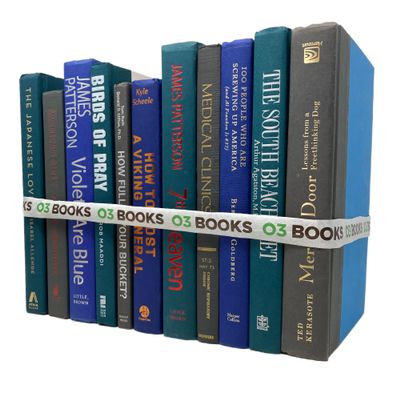 Gray Real Hardcover Books, Decorative Book Set, Home Dcor