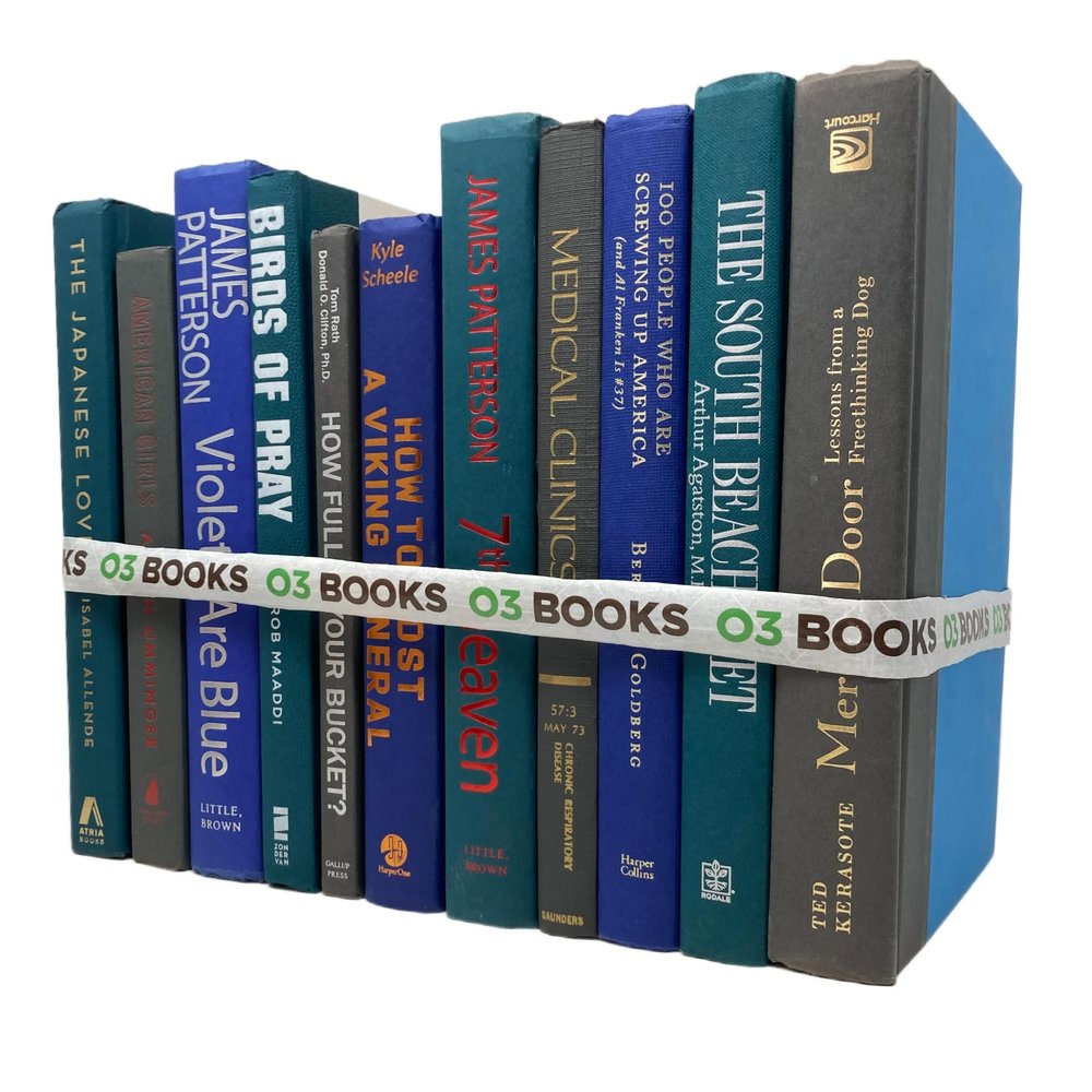 Gray Real Hardcover Books, Decorative Book Set, Home Dcor