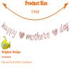 Etaredkj Happy Mother's Day Banner - Mother's Birthday Party Decorations,mother's Day Banner,best Mom Decorations,Best Mom Ever Rose Gold Glitter view 4