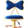 bar Stool, Pansy with Back Swivel Counter Chair, Barstools Adjustable Height, Upholstered Velvet with Footrest, Kitchen Island, Breakfast Dining Room Stool, Home Decor Furniture, Height 60- view 4