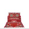 arabicsofa Traditional Sectional Floor Seating with Backrest Pillows  Handmade Arabic Majlis Sofa for Guest Room view 1