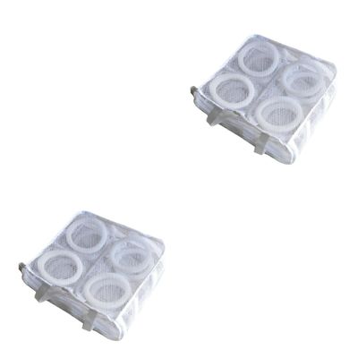 Ciieeo 2pcs Laundry Wash Mesh Bag for Shoes Underwear and Clothing Square Shape Travel Laundry Bag Protects Clothes Reduces Distortion Organizes Essentials