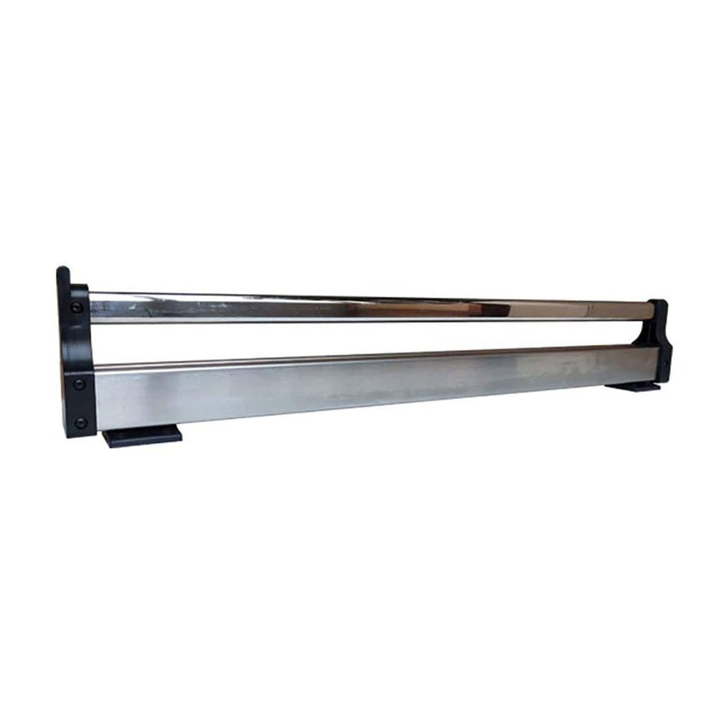 ARrase Pull-Out Clothes Hanger Rod,Adjustable Stainless Steel Clothes Hanger Rod 30-80 cm,Sliding Rail Wardrobe Rod,Trouser Rack Storage Lever (Color : Black, Size : 500mm/19.7inch)