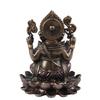 Gangesindia Ganesh Hindu Elephant God of Success Cold Cast Resin Small Statue Decor Home and Office Pooja Best for Car Dashboard Ganesha Idol view 3