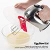 12 Inch Mixer Spl tter Gu rd, Egg Whisk Mixing Bowl Lid Pr ctic l Sil e nti Cover Cooking Kitchen Tools Pots Fits essories for Home B king Most H nd Electric Mixers view 2