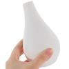 STOBAZA 5pcs Mini Ceramic Vases Decorative Home Mini Vases for Flowers Modern for Floral Arrangements Elegant Design for Zen Atmosphere and Hydroponics view 3