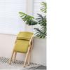 Folding Dining Chairs, Wooden Folding Chairs, Cotton and Linen Padded seat Cushions, Wooden Folding Kitchen Chairs, Folding Chairs with Padded Seats for Parties, Light Brown view 2