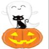 60" Special Delivery Ghost Balloon view 1