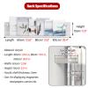 Acrylic Magazine Holder 1 Tier Clear, Wall Mount 24 Inch 31 39" Brochure Print Newspaper Bookshelf for Displaying Leaflet Journal Editorials Publication File, Office Home Living Room (Color : Clear1 view 4