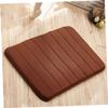 Washable Door Mats Microfiber Bathroom Mat Interior Door Mat Outdoor Doormat Gel Memory Foam Mattress Topper Twin XL Floor Mat Door Rug Carpet Bathroom Rug Vertical Bar Upholstered view 2