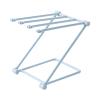 Dishcloth Drying Rack, Towel Bar Rack Home Kitchen Countertop Dishcloth Drying Rack 4 Arms Folding Dishcloth Holder Hand Towel Stand Rack(Blue) view 1
