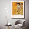 LUCKLYDOUDOU Wall Art Canvas Print Gustav Klimt The Woman in Gold Poster Adele Bloch-Bauer Poster Living Room and Bedroom Decoration 12x18inch wood Frame view 3