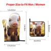LZQPOEAS Oven Mitts and Pot Holders 3 pcs Set Oven Glove for Cooking Cute Farm Animal Oven Mitt Heat Resistant Kitchen Oven Gloves and Hot Pads Non-Slip Cooking Gloves for Baking Kitchen Hot Pads view 2