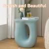BABLO Small Coffee Tables Living Room Polished Smooth Strong and Sturdy Three Colors, Magnesium Oxide, for Living Room Balcony Bedroom Side Tables (Color : White) view 2
