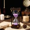 Hourglass Timer,Sand Clock Timer,Hourglass Sand Clock Timers DualProtection,Safety Hourglass,Time Management Assistant,Creative Gift(30 Minutes/60 Minutes) (Color : B, Size : 60 Minutes) view 1